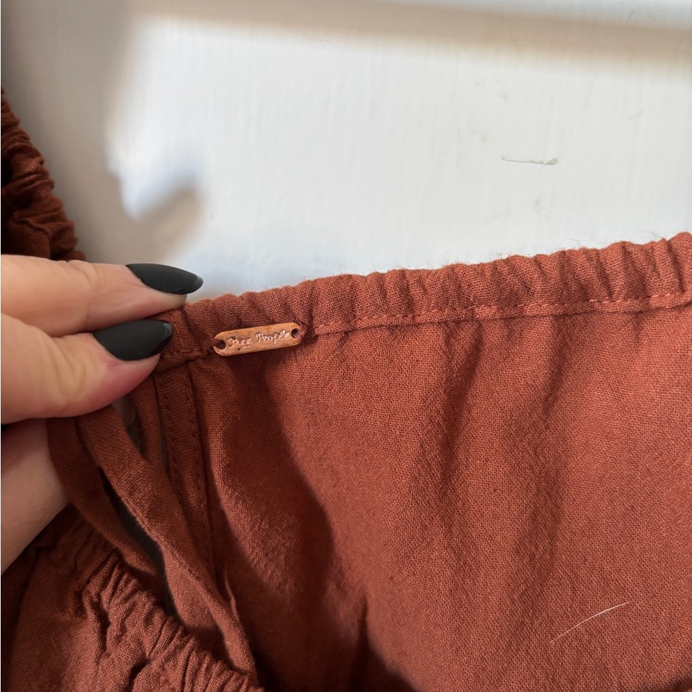 Free People Rust Midi Dress - Picture 4 of 6